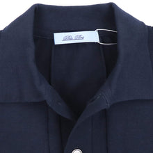 画像をギャラリービューアに読み込む, Blu Bre(ブルブレ)針抜き シャツカーディガンニット【DARK NAVY】国内正規品