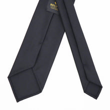 画像をギャラリービューアに読み込む, BRUNO(ブルーノ)スフォデラートトレピエゲ ウールタイ TRABALDO TOGNA トラバルド トーニャ 生地使用 トレピエゲ 三つ折り ウール ネクタイ【ブラック】正規販売店