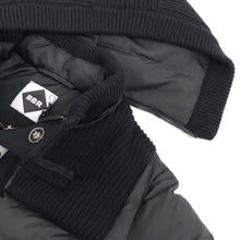 画像をギャラリービューアに読み込む, BBR(ビービーアール)ニットダッフル ダウンブルゾン【ブラック】国内正規品