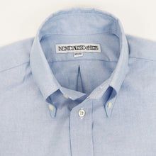 画像をギャラリービューアに読み込む, INDIVIDUALIZED SHIRTS(インディヴィジュアライズド シャツ)Giotto 別注 STANDARD FIT スタンダードフィット ボタンダウン コットン オックスフォードシャツ【サックス】国内正規品