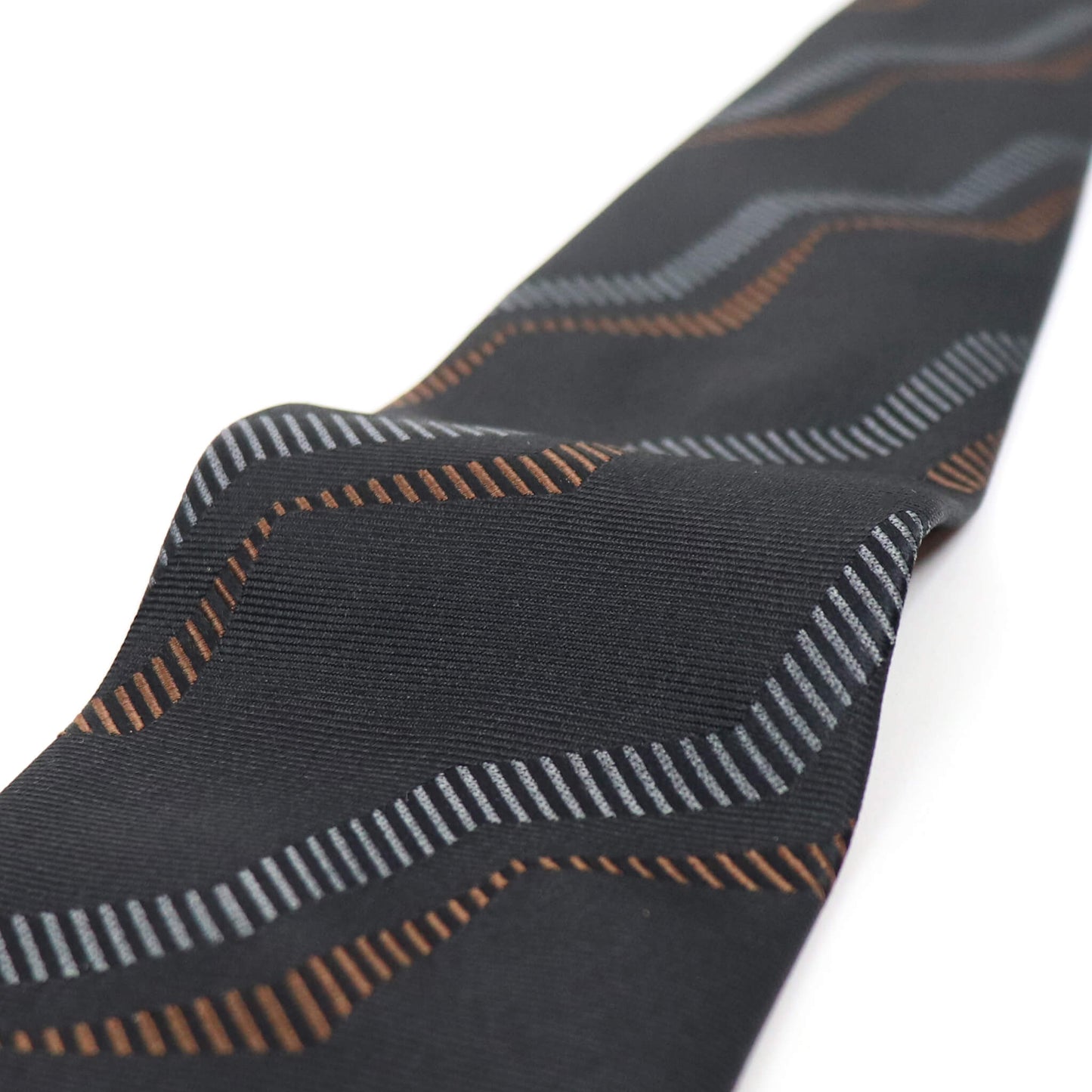HOLLIDAY&BROWN(ホリデーアンドブラウン)ハンドメイド シルク タイ【ブラック】国内正規品