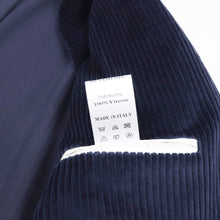 画像をギャラリービューアに読み込む, Errico Formicola(エリコ フォルミコラ)MARCO DP 太畝コーデュロイダブルジャケット【ネイビー】国内正規品