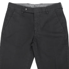 画像をギャラリービューアに読み込む, BERWICH(ベルウィッチ)MORELLO モレッロ 先染め ストレッチ コットン パンツ【ブラック】国内正規品