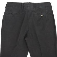 画像をギャラリービューアに読み込む, BERWICH(ベルウィッチ)MORELLO モレッロ 先染め ストレッチ コットン パンツ【ブラック】国内正規品