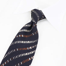 画像をギャラリービューアに読み込む, HOLLIDAY&BROWN(ホリデーアンドブラウン)ハンドメイド シルク タイ【ブラック】国内正規品