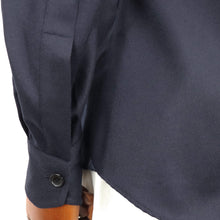 画像をギャラリービューアに読み込む, Errico Formicola(エリコ フォルミコラ)ウールカシミヤストレッチ ジャンニシャツ【ネイビー】国内正規品