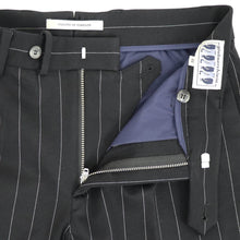 画像をギャラリービューアに読み込む, giabsarchivio(ジャブスアルキヴィオ)DANTE / ダンテ ペンシルストライプジャージー テーパードパンツ 【ブラック】国内正規品