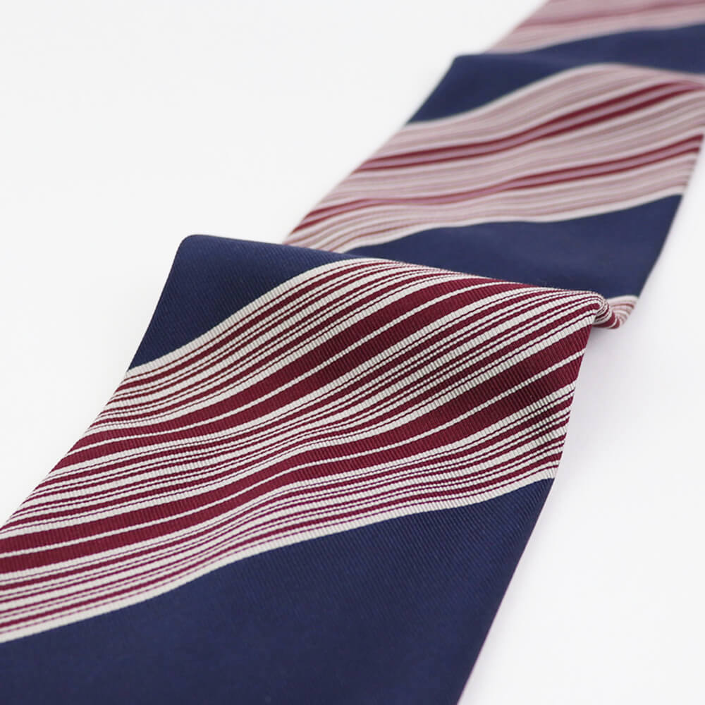 ALBENI 1905(アルベニ1905)レジメンタルタイ【ネイビー】国内正規品