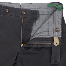 画像をギャラリービューアに読み込む, BERWICH(ベルウィッチ)MORELLO モレッロ 先染め ストレッチ コットン パンツ【ブラック】国内正規品