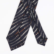 画像をギャラリービューアに読み込む, HOLLIDAY&BROWN(ホリデーアンドブラウン)ハンドメイド シルク タイ【ブラック】国内正規品