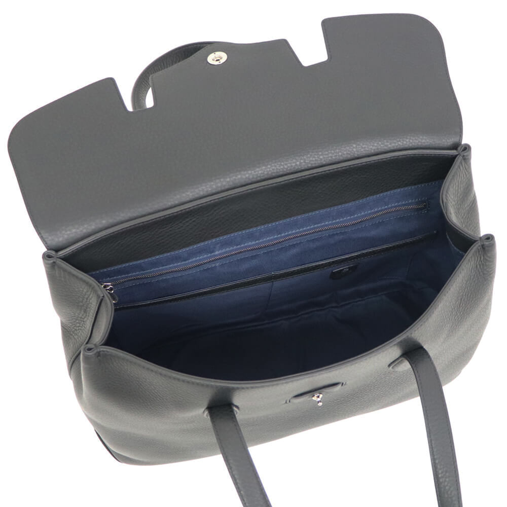 FARO(ファーロ)FRATELLI MOUSSE フラップトートバッグ【ブラック】国内正規品