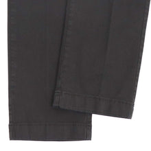 画像をギャラリービューアに読み込む, BERWICH(ベルウィッチ)MORELLO モレッロ 先染め ストレッチ コットン パンツ【ブラック】国内正規品
