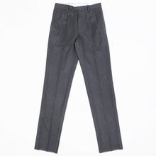 画像をギャラリービューアに読み込む, ORTELO(オルテロ)HOLLEBECK 2プリーツ ウールパンツ【チャコールグレー】国内正規品