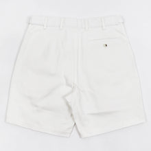 画像をギャラリービューアに読み込む, dotBravo(ドットブラーボ)Inghilterra Militare イギリス軍 プリーツ入り コットン ショート パンツ【ホワイト】国内正規品