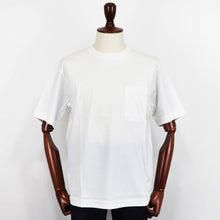 画像をギャラリービューアに読み込む, COLONY CLOTHING(コロニークロージング)クルーネック ポケット コットンTシャツ【ホワイト】国内正規品