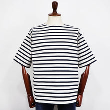 画像をギャラリービューアに読み込む, ORCIVAL(オーシバル)半袖 ボーダーTシャツ【エクリュ×ネイビー】国内正規品