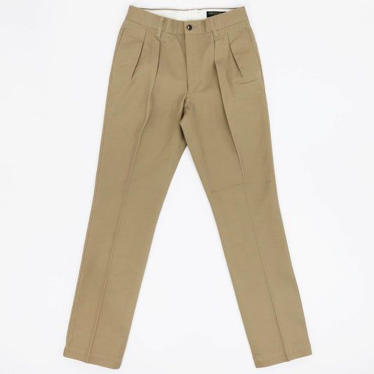 BARNSTORMER(バーンストーマー)2P DRESS CHINOS ツープリーツ ドレスチノパン 1002P【カーキ】国内正規品