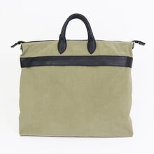 画像をギャラリービューアに読み込む, ACATE(アカーテ)Helmet Bag ヘルメットバッグ ナイロン×レザー【カーキ×ブラック】国内正規品