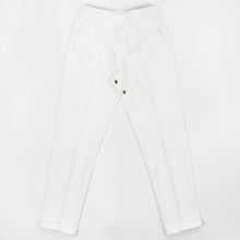 画像をギャラリービューアに読み込む, BERWICH(ベルウィッチ)H DUE(アッカデュエ)永久クリース ジャージーパンツ【ホワイト】国内正規品