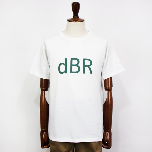 dotBravo(ドットブラーボ)ヘビーオンス Tシャツ【ホワイト×グリーン】国内正規品