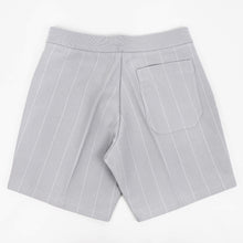 画像をギャラリービューアに読み込む, Vandori(ヴァンドリ)ミラノリブ ストライプ ショートパンツ【アイスグレー】国内正規品
