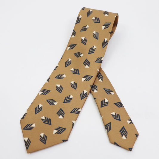 HOLLIDAY&BROWN(ホリデーアンドブラウン)ハンドメイド シルク タイ【ベージュ】国内正規品