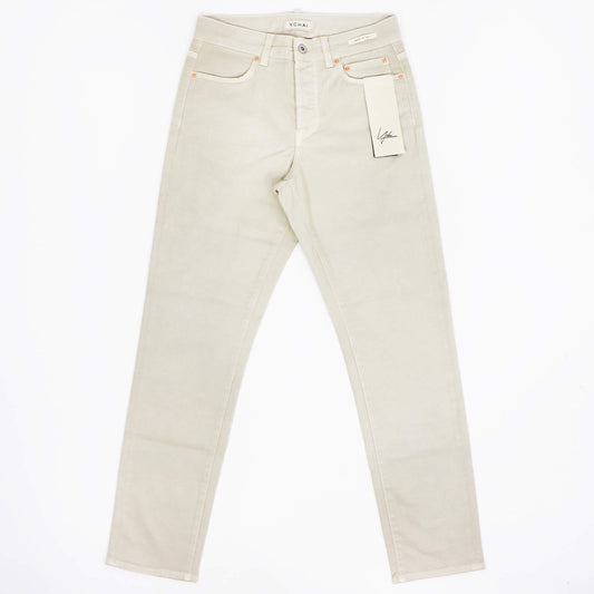 YCHAI(イカイ)EDMUNDO / エドモンド 製品染め ストレッチ コットンパンツ【サンドベージュ】国内正規品