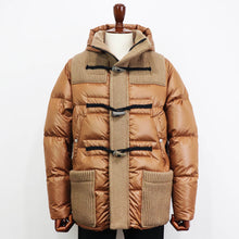 画像をギャラリービューアに読み込む, BBR(ビービーアール)ニットダッフル ダウンブルゾン【キャメル】国内正規品
