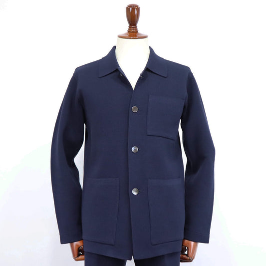 Vandori(ヴァンドリ)フレンチカバーオール ミラノリブジャケット【ネイビー】国内正規品