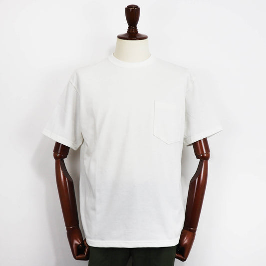 orSlow(オアスロウ)POCKET T-SHIRT ポケット Tシャツ【オフホワイト】国内正規品