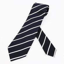 画像をギャラリービューアに読み込む, THE SOLE(ザソール)レジメンタル シルクタイ【ネイビー】国内正規品