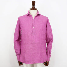 画像をギャラリービューアに読み込む, ORIAN(オリアン)プルオーバー リネンシャツ【ピンク】国内正規品