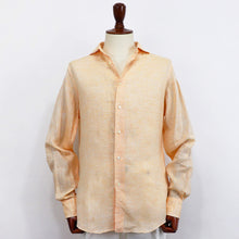 画像をギャラリービューアに読み込む, Giotto(ジオット)ANTONELLA Napoli リネンシャツ【オレンジ】国内正規品