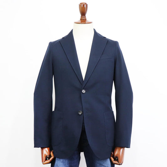 CIRCOLO 1901(チルコロ 1901)ジャージー素材 シングルジャケット【ネイビー】国内正規品