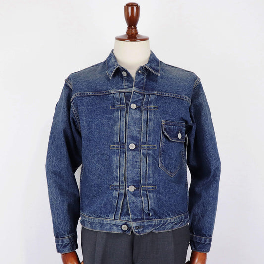 orSlow(オアスロウ)TYPE1 PLEATED FRONT DENIM BROUSE 03-6011 デニムトラッカージャケット【YEAR WASH】国内正規品