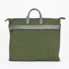 画像をギャラリービューアに読み込む, ACATE(アカーテ)Helmet Bag ヘルメットバッグ ナイロン×レザー【オリーブ】国内正規品