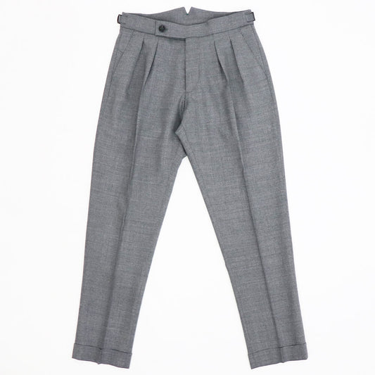 BERWICH(ベルウィッチ)SCOTCH / スコッチ ツープリーツアジャスター付きパンツ【グレー】国内正規品