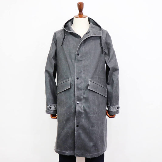 RR(アールアール)フーデットコート【チャコール】国内正規品