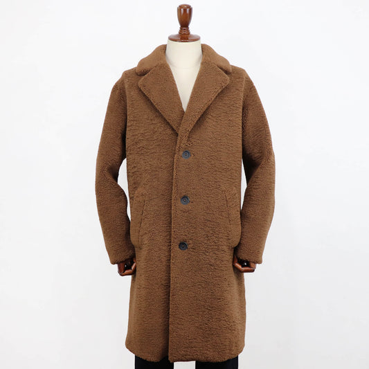 HERNO(ヘルノ)エコファー チェスターコート【キャメル】国内正規品