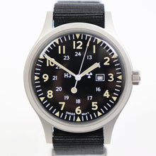 画像をギャラリービューアに読み込む, NAVAL WATCH(ナバルウォッチ)Naval military watch Mil.-01B US Force Type 【ブラック&カーキ】国内正規品
