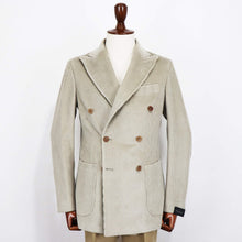 画像をギャラリービューアに読み込む, Errico Formicola(エリコ フォルミコラ)MARCO DP 太畝コーデュロイダブルジャケット【ベージュ】国内正規品