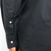 画像をギャラリービューアに読み込む, INDIVIDUALIZED SHIRTS(インディヴィジュアライズド シャツ)Giotto 別注 STANDARD FIT スタンダードフィット ボタンダウン コットンシャツ ナチュラルストレッチ【ブラック】国内正規品