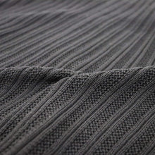 画像をギャラリービューアに読み込む, Vandori(ヴァンドリ)Giotto 別注カラー 透かし編みコットンニット 半袖シャツカーディガン【ブラック】国内正規品