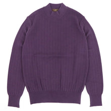 画像をギャラリービューアに読み込む, Vandori(ヴァンドリ)針抜き コットンカシミヤ モックネック ニット【ボルドー】国内正規品