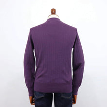 画像をギャラリービューアに読み込む, Vandori(ヴァンドリ)針抜き コットンカシミヤ モックネック ニット【ボルドー】国内正規品