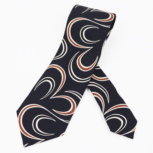 HOLLIDAY&BROWN(ホリデーアンドブラウン)ハンドメイド シルク タイ【ブラック】国内正規品