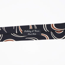 画像をギャラリービューアに読み込む, HOLLIDAY&BROWN(ホリデーアンドブラウン)ハンドメイド シルク タイ【ブラック】国内正規品