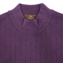 画像をギャラリービューアに読み込む, Vandori(ヴァンドリ)針抜き コットンカシミヤ モックネック ニット【ボルドー】国内正規品