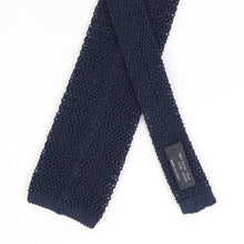 画像をギャラリービューアに読み込む, ALBENI 1905(アルベニ1905)ニットタイ【ネイビー】国内正規品