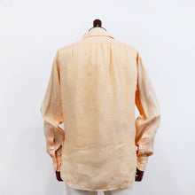 画像をギャラリービューアに読み込む, Giotto(ジオット)ANTONELLA Napoli リネンシャツ【オレンジ】国内正規品